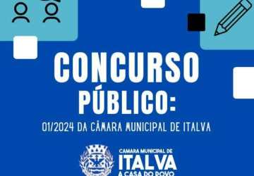 Concurso Público da Câmara Municipal de Italva é SUSPENSO por 60 dias