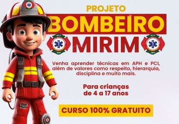 Cardoso Moreira abre inscrições para o Projeto Bombeiro Mirim