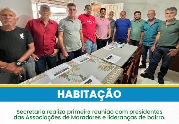 Prefeitura de Cardoso Moreira realiza reunião com Presidentes de Associações de Moradores 