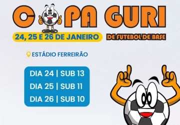 Copa Guri Agita Cardoso Moreira neste Final de Semana com Futebol de Base