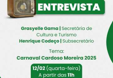 Cardoso Moreira - Entrevista Nesta quarta-feira (12) na Rádio Transmania FM