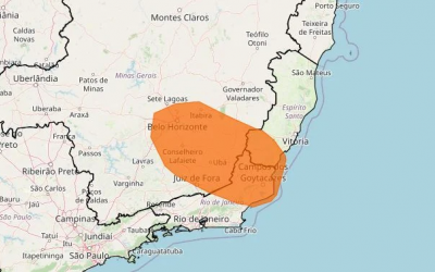 Alerta de Tempestade Severa: Chuva Intensa, Ventos Fortes e Risco de Granizo