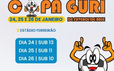 Copa Guri Agita Cardoso Moreira neste Final de Semana com Futebol de Base