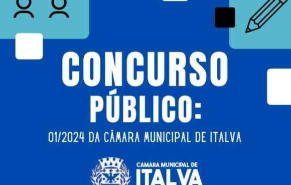 Concurso Público da Câmara Municipal de Italva é SUSPENSO por 60 dias