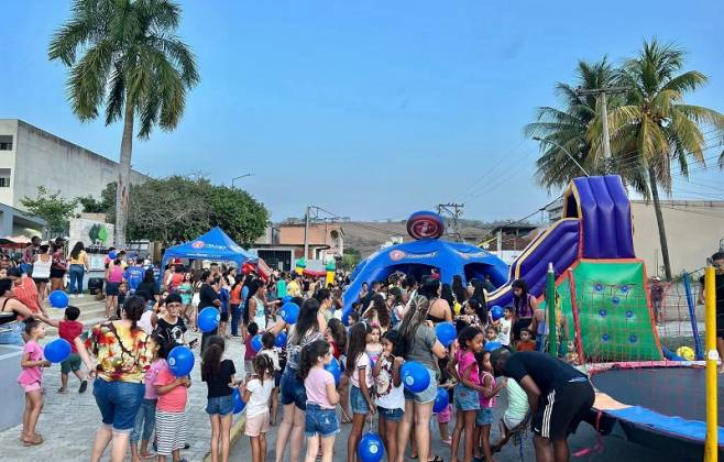 ITANET E PREFEITURA PROMOVEM FESTA PARA AS CRIANÇAS EM CARDOSO MOREIRA